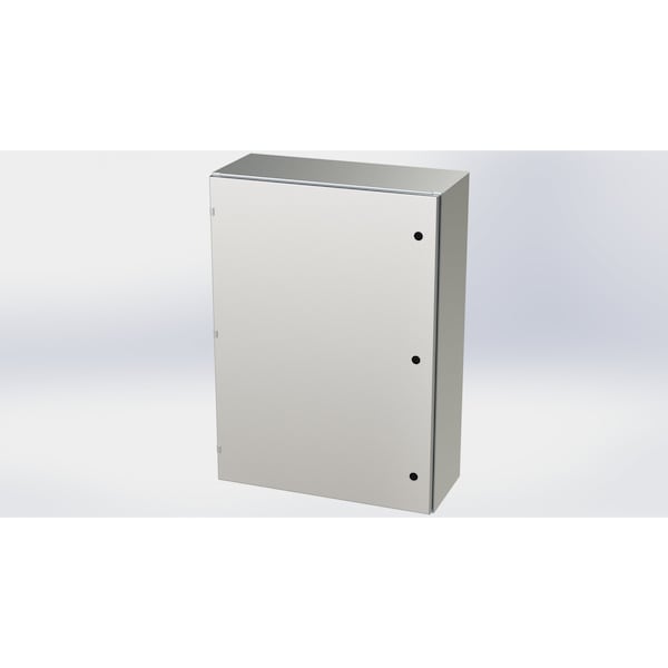 1/4 Turn Latch Electrical Enclosures, 42 in H, 12 in D, 30 in W, NEMA 3R, 4, 4X, 12, 13